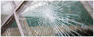 Rushden Smashed Glass